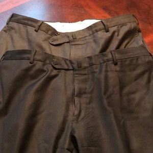 Two pair of Incotex dress slacks
